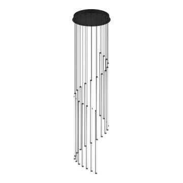 LustrÄnegru-mat LED cu intensitate reglabilÄÃ¸ 37 cm Baxter âTrio