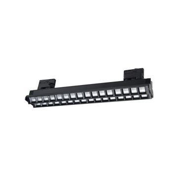 Proiector LED, 2x 24W, 3 faze, lumina 4000K, 4800lm, rama aluminiu, 600x80x60 mm